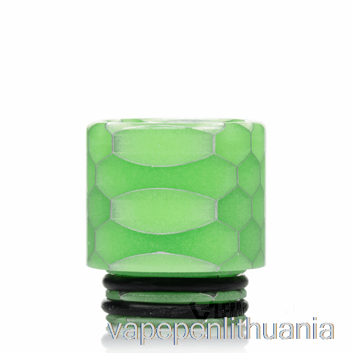 Smok Cobra V1 Resin 810 Drip Tip Noctilucent Green Vape Skystis